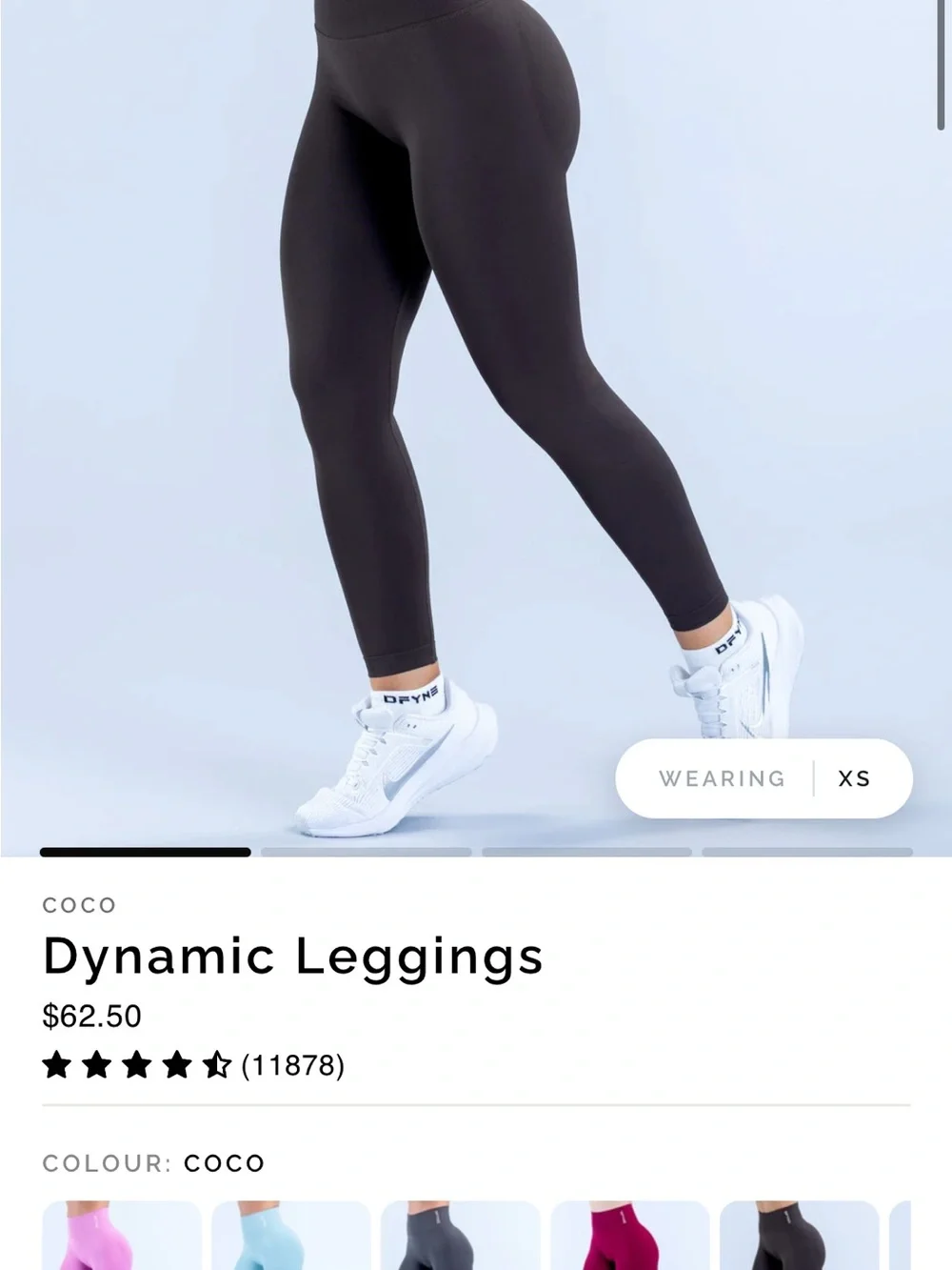 Coco Dynamic Leggings - Sleek Black